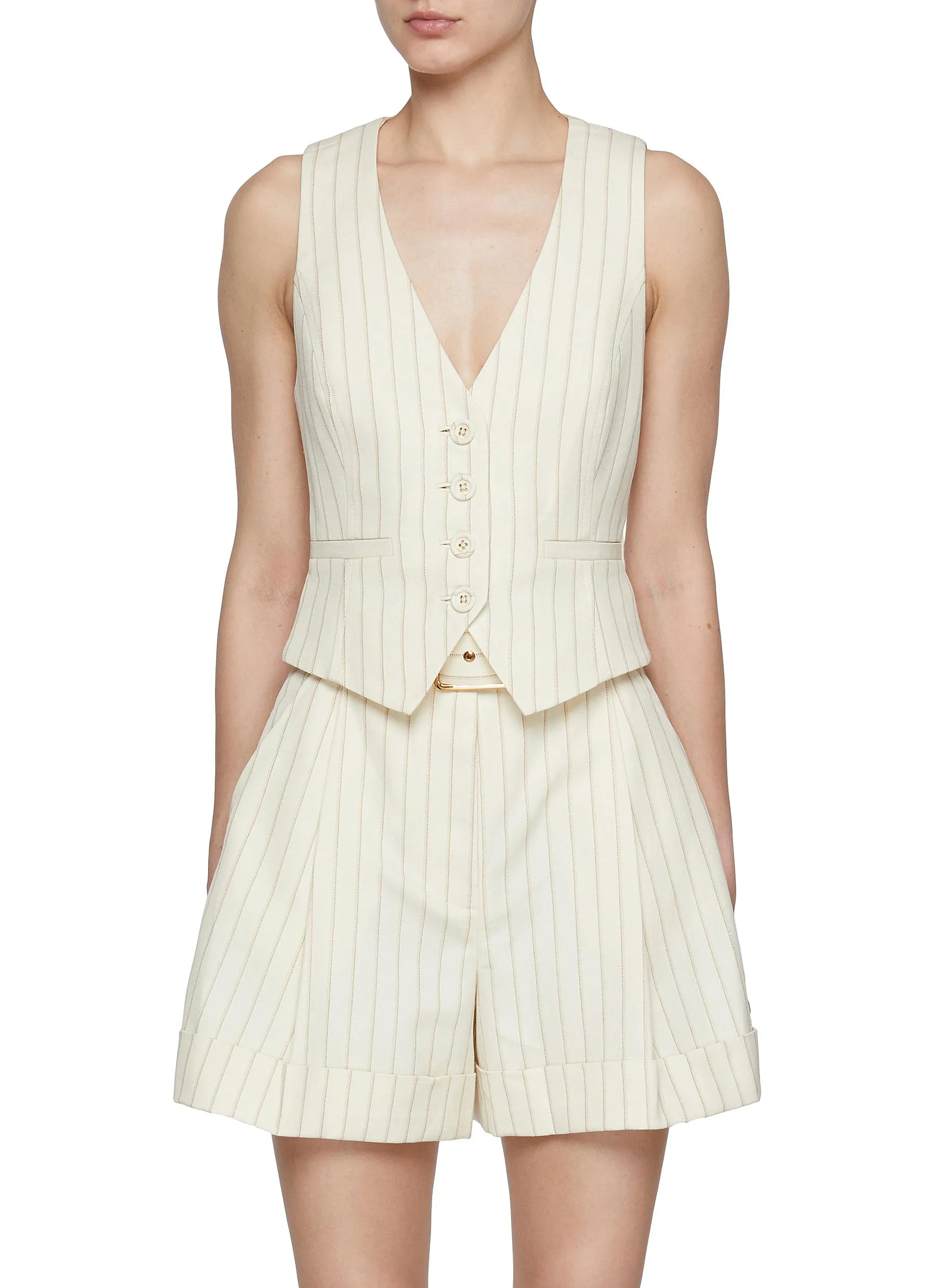 -----------ZIMMERMANN  ---- ------------ ----Tranquility Striped Waistcoat --