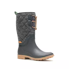 ABIGAIL Women's Rain Boot - Black/Putty