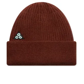 ACG Cuffed Beanie - Oxen Brown/Mint Foam