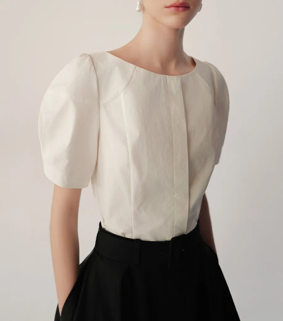 BAU by Bride And You  |Short Sleeves Logo Shirts & Blouses