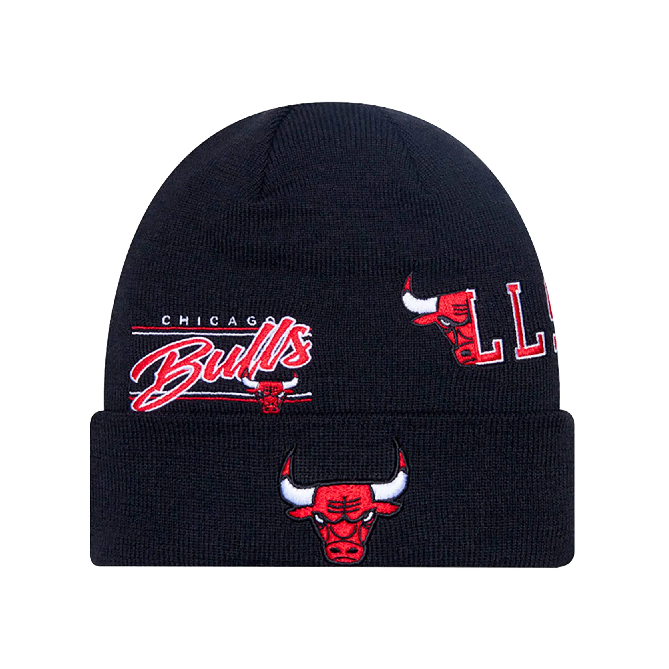 Beanie Multi Patch Chicago Bulls