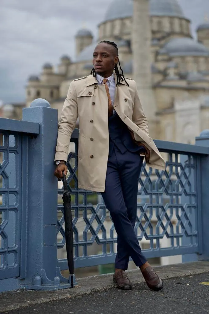 Beige Trench Coat