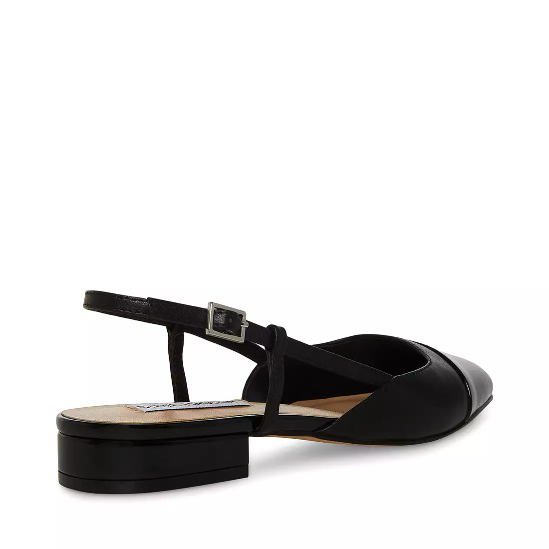 Belinda Ballerina BLACK LEATHER