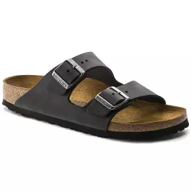 Birkenstock Arizona - Black Oiled Leather