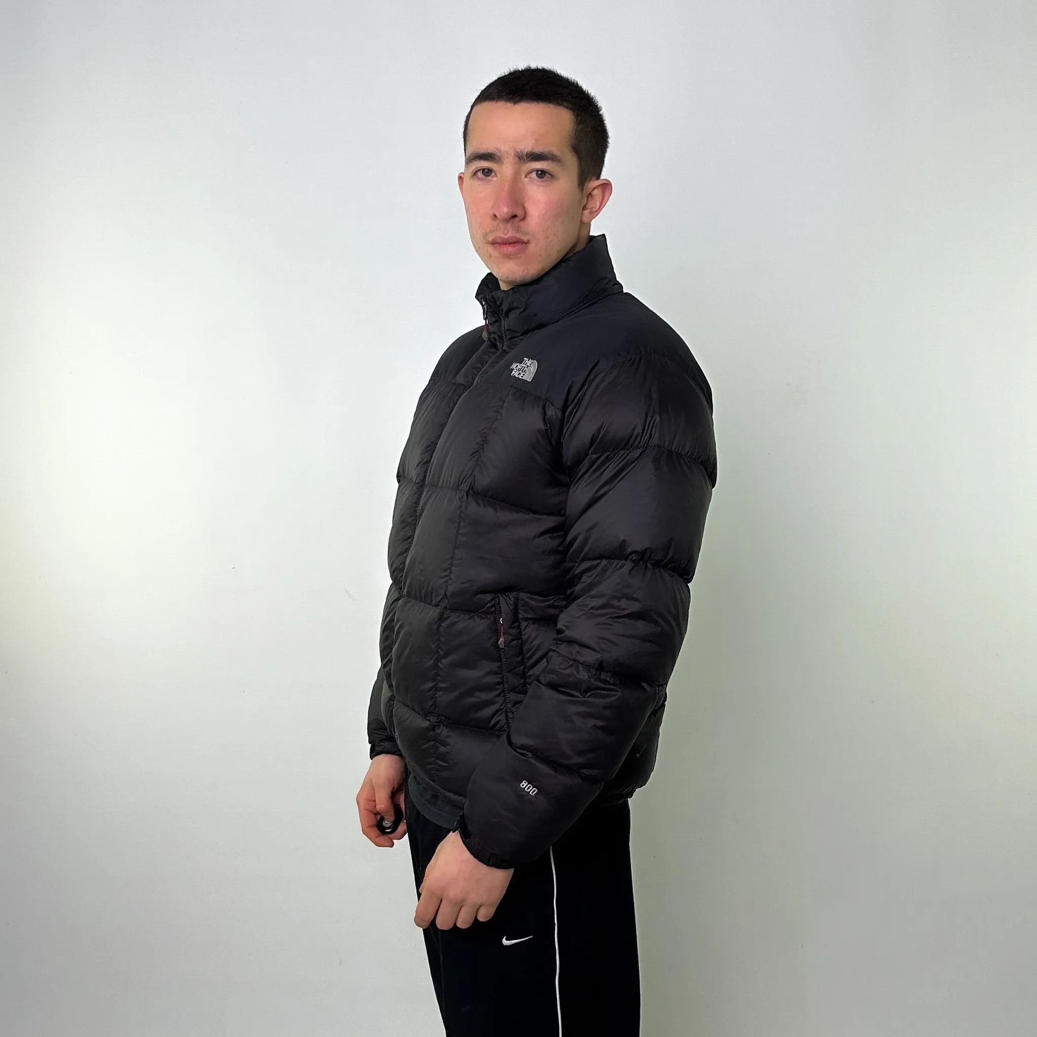 Black y2ks The North Face 800 Summit Series Puffer Jacket Coat (XL)