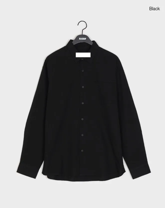 BLACKUP  |Street Style Plain Shirts & Blouses