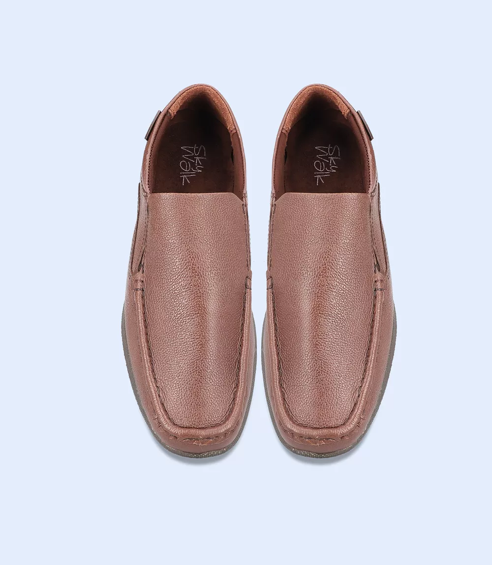 BM4308-BROWN-Men Loafers