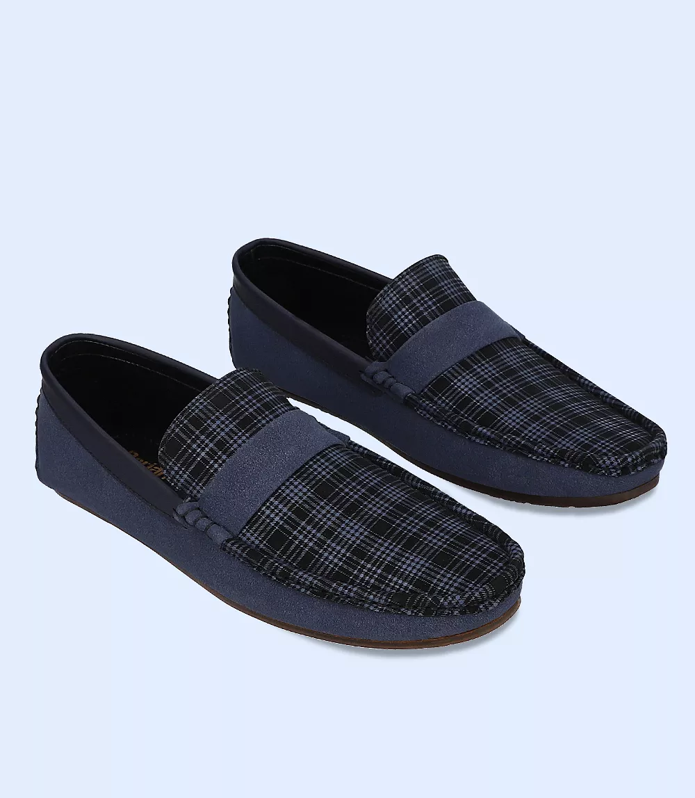 BM5213-NAVY BLUE-Men Loafers