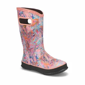 Bogs  Rainboot Marble Girls