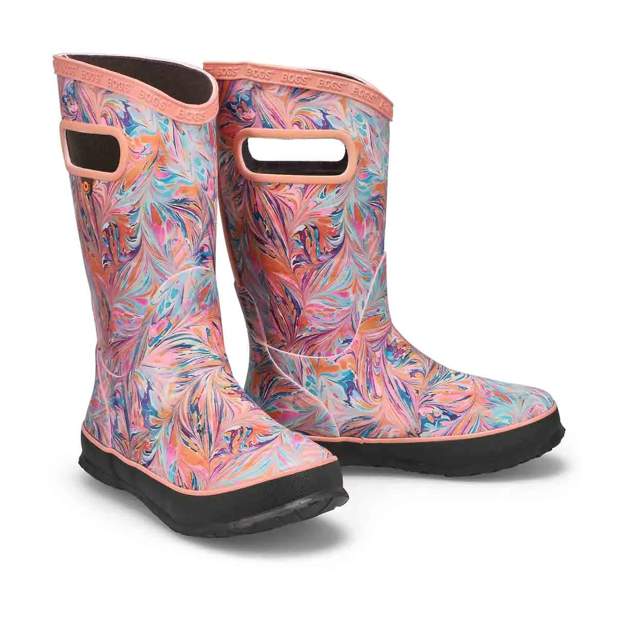 Bogs  Rainboot Marble Girls