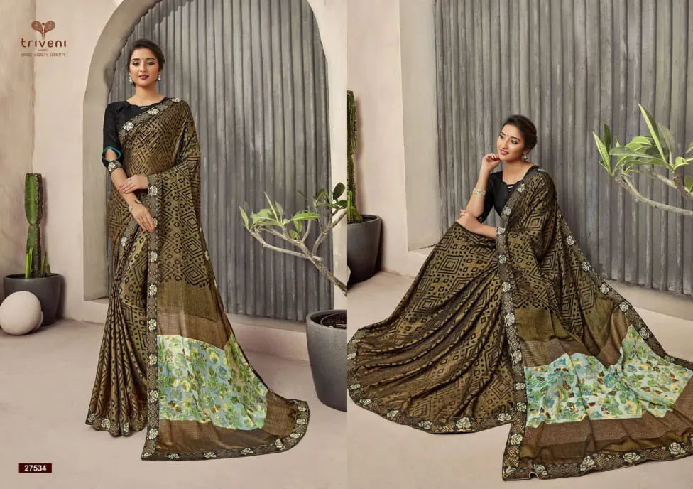 Brasso Jigyasa Designer Party Wear Sarees Collection