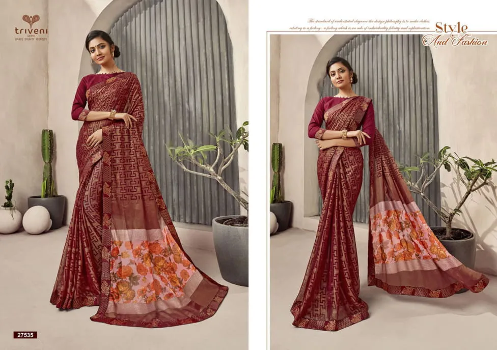 Brasso Jigyasa Designer Party Wear Sarees Collection