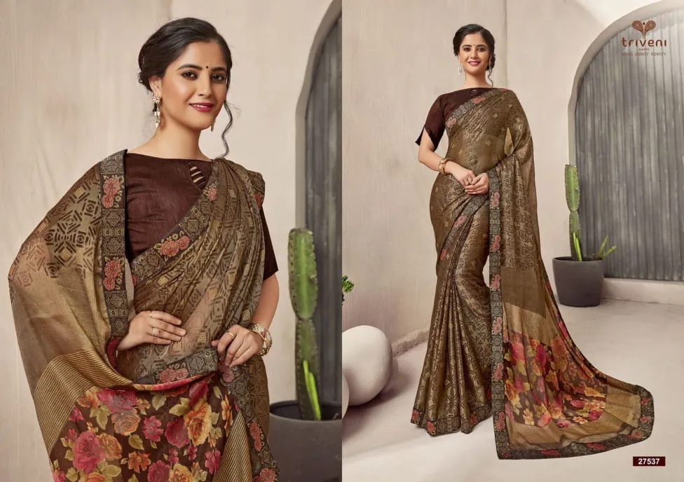 Brasso Jigyasa Designer Party Wear Sarees Collection