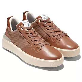 Cole Haan Mens Crandpro Crew Faux Leather Lifestyle Casual And Fashion Sneakers