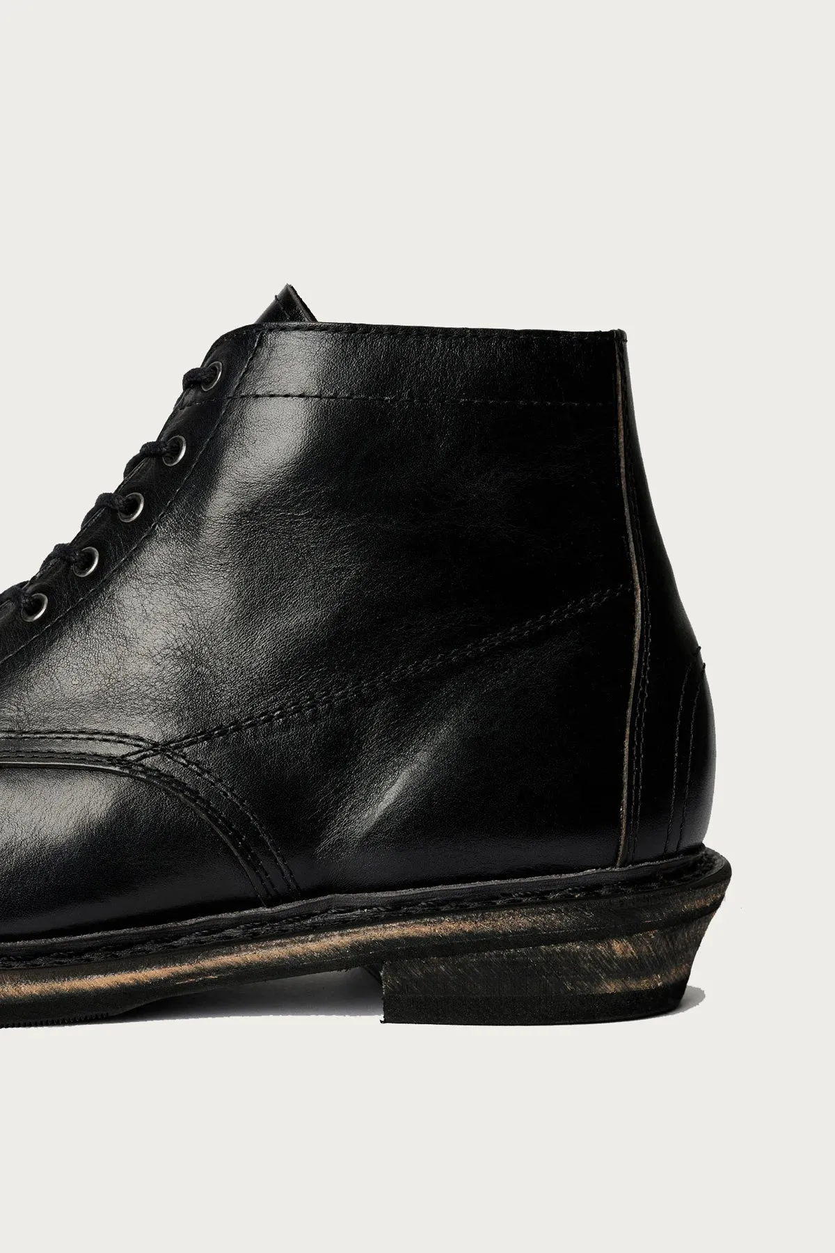 Cortege Boot - Deep Black Leather