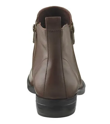 David Tate Women's Cubana Bootie Brown Leather