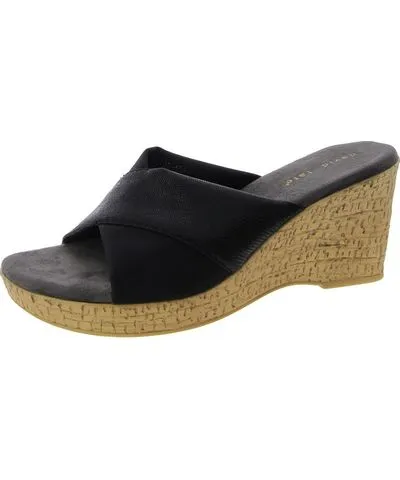 David Tate Womens Slip On Dressy Mules