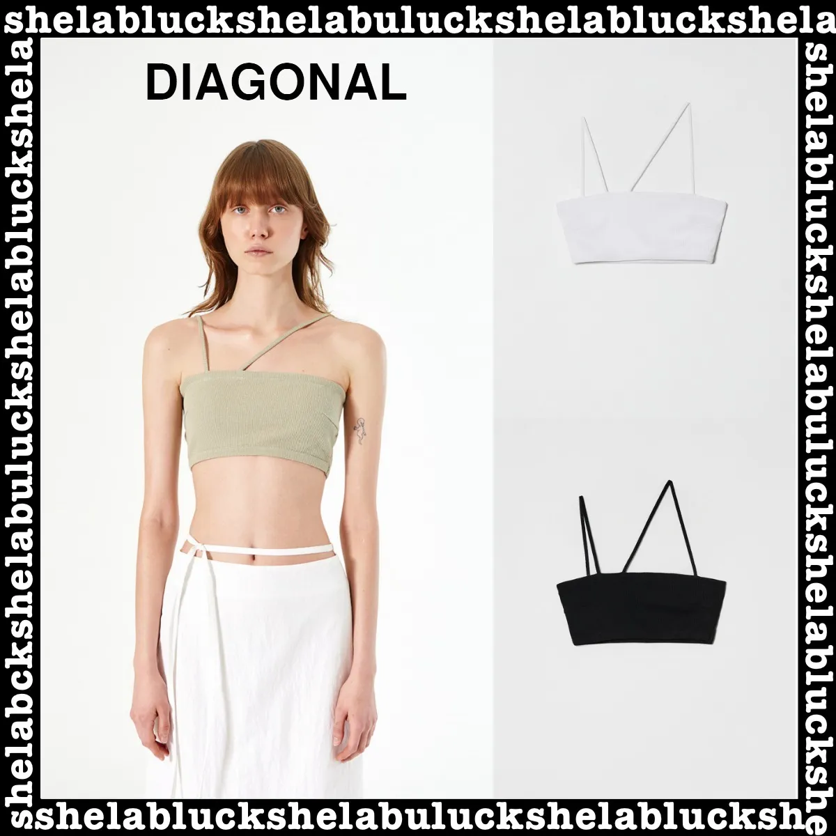 DIAGONAL  |Tanks & Camisoles