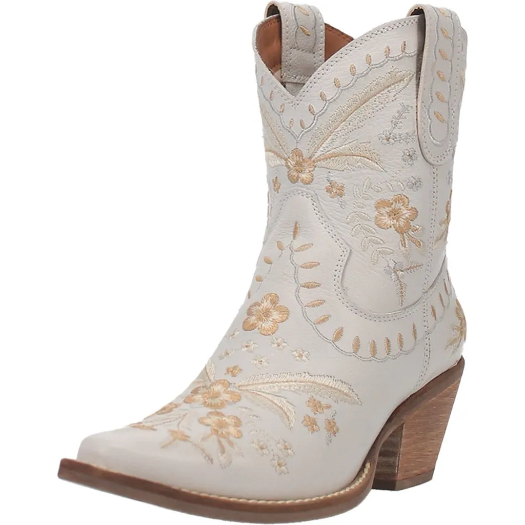 Dingo Primrose White Western Boot