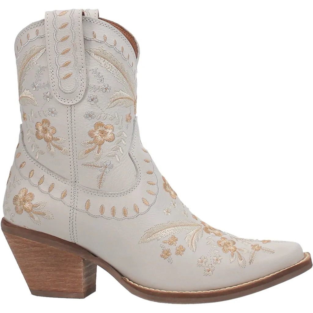 Dingo Primrose White Western Boot