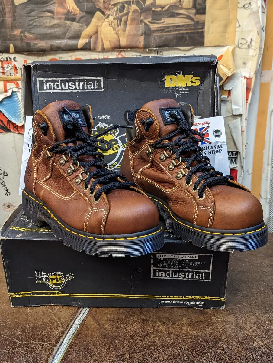 Dr Martens 8845 Teak Safety Boot Made in England Size 8