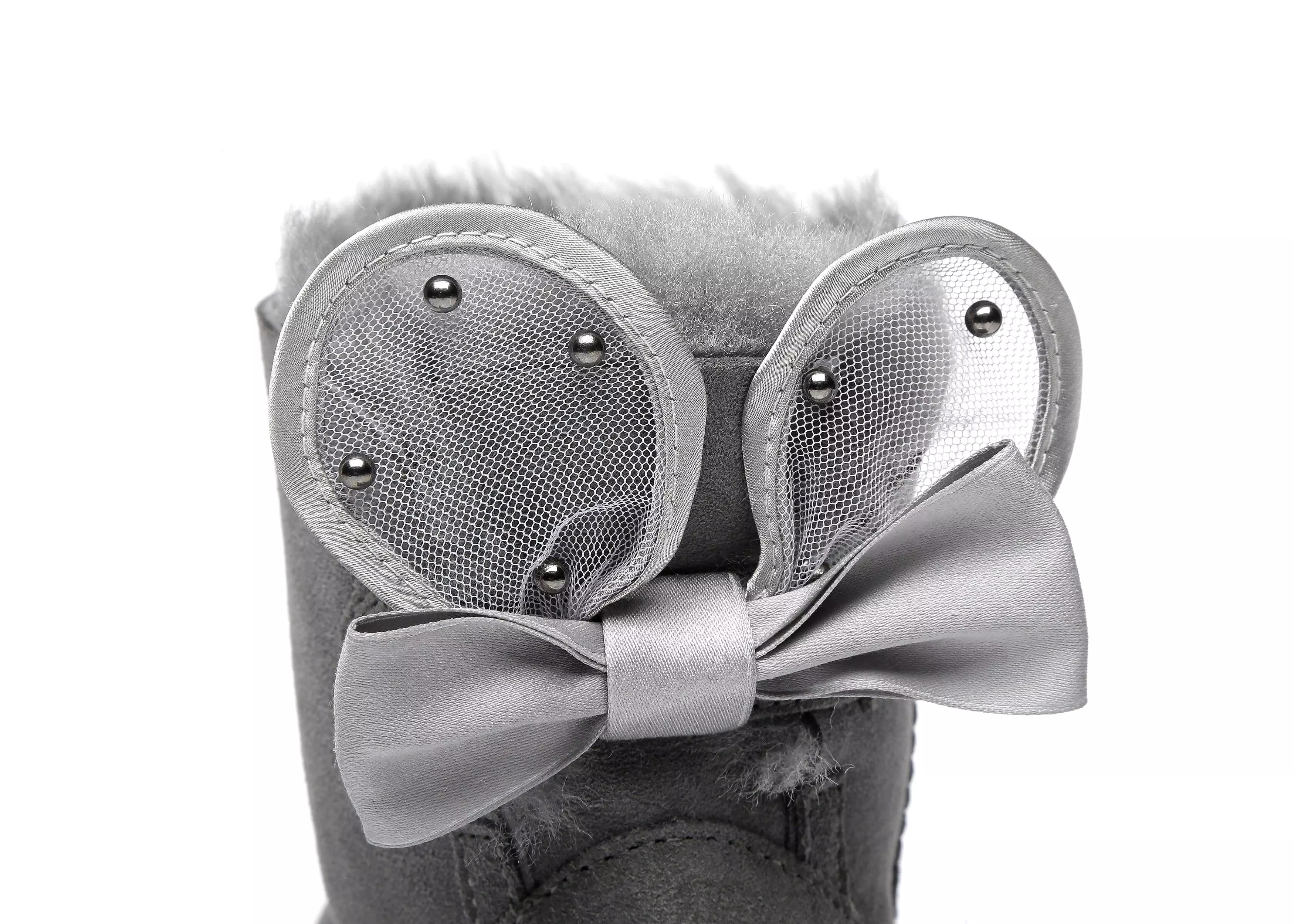 EVERAU Mini Single Bow Women Wabbit Boots