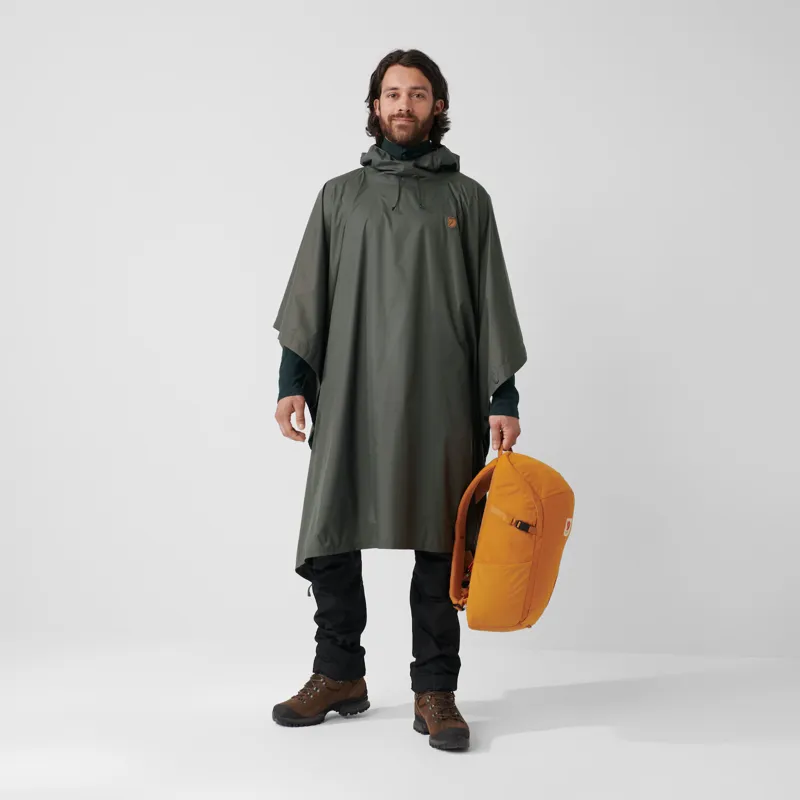 Fjallraven Poncho Dark Olive