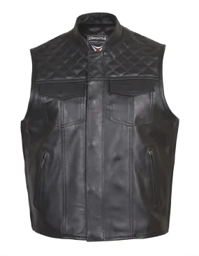 Grenadier - Leather Motorcycle Waistcoat