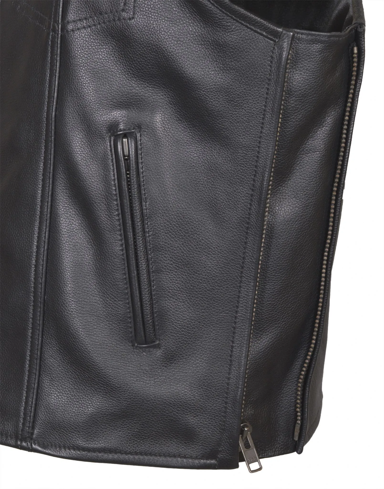 Grenadier - Leather Motorcycle Waistcoat