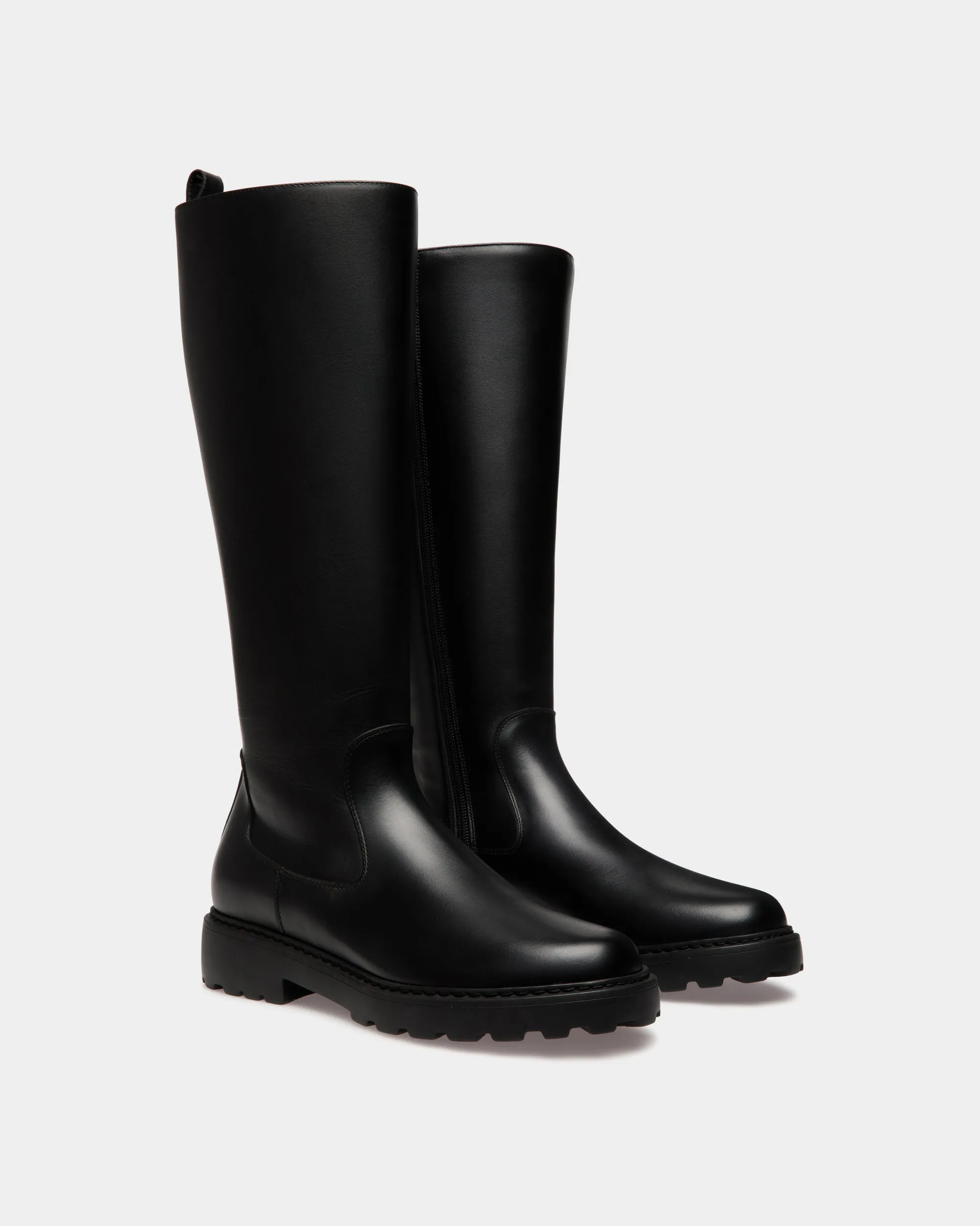 Gusto Boot in Black Leather