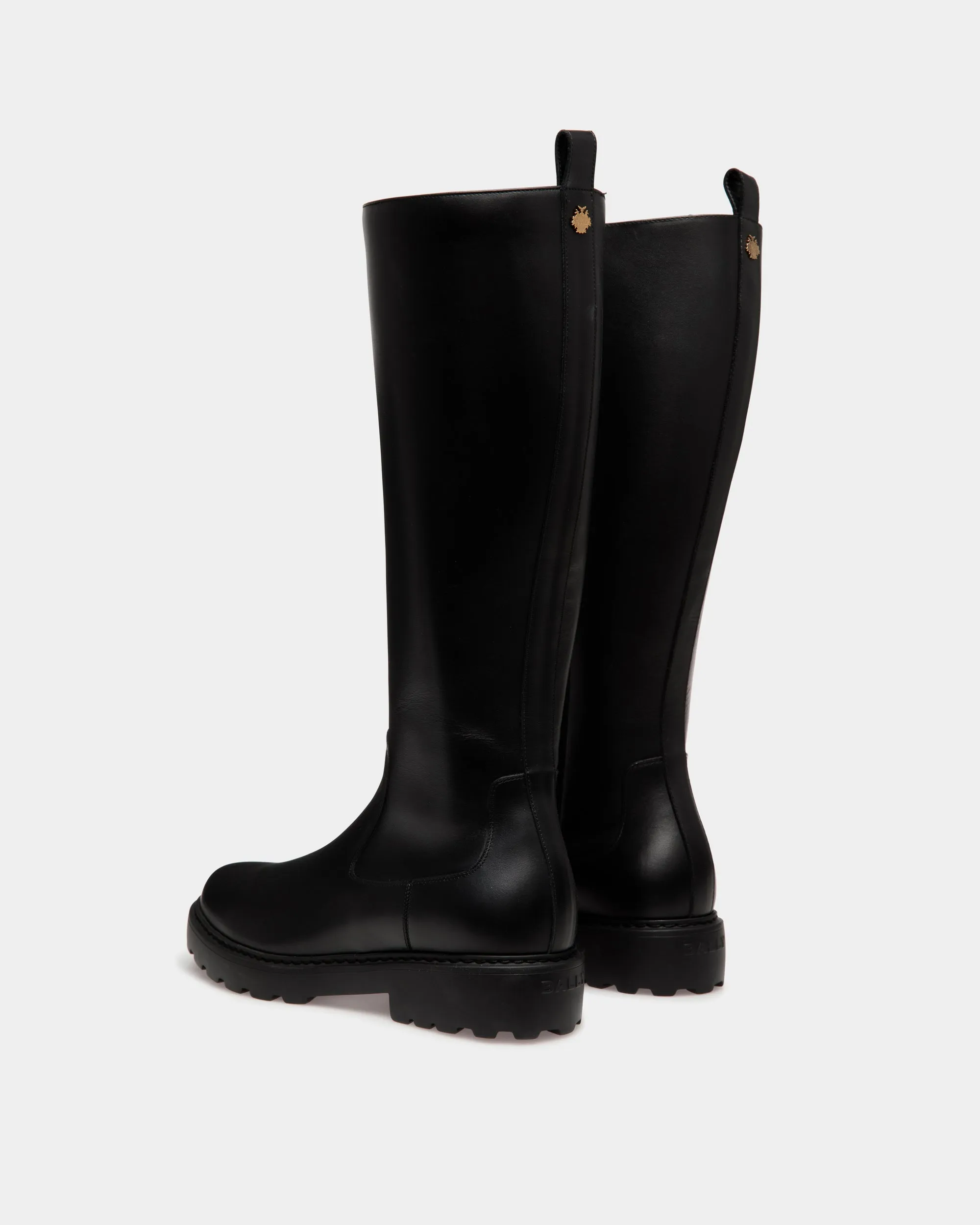 Gusto Boot in Black Leather