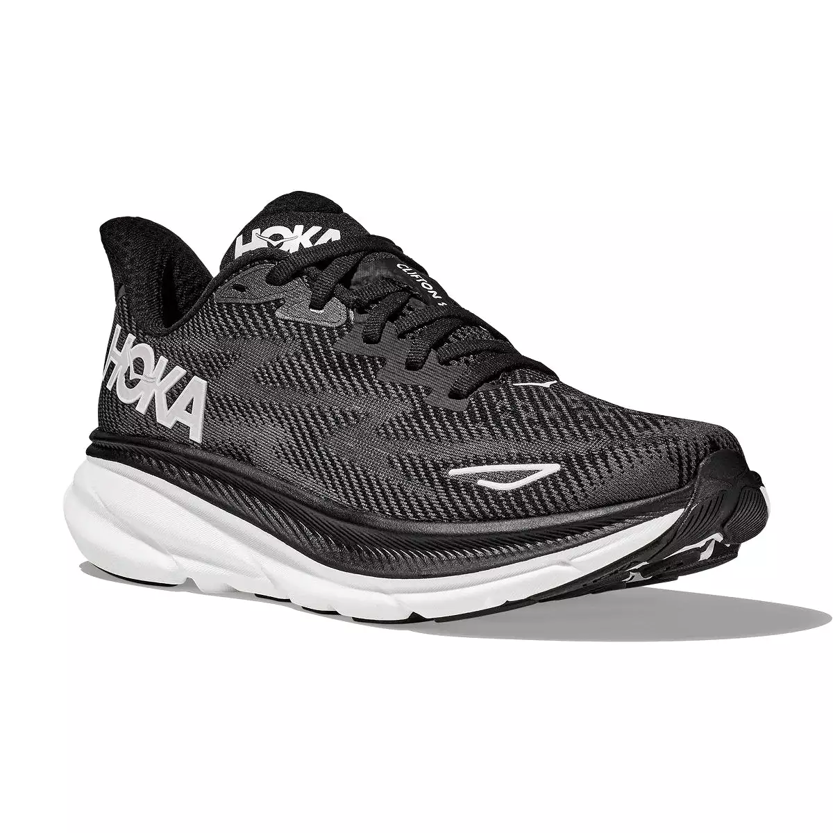 Hoka One One Men's Clifton 9 Black/White