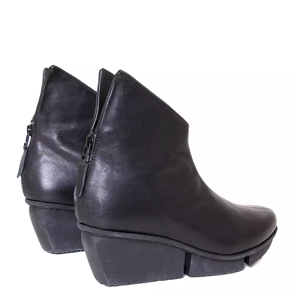 Hover Women's Leather Wedge Ankle Boot