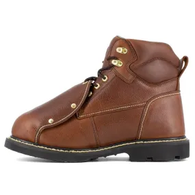 Iron Age Men's 6 Inch Groundbreaker ST MetGuard Brown