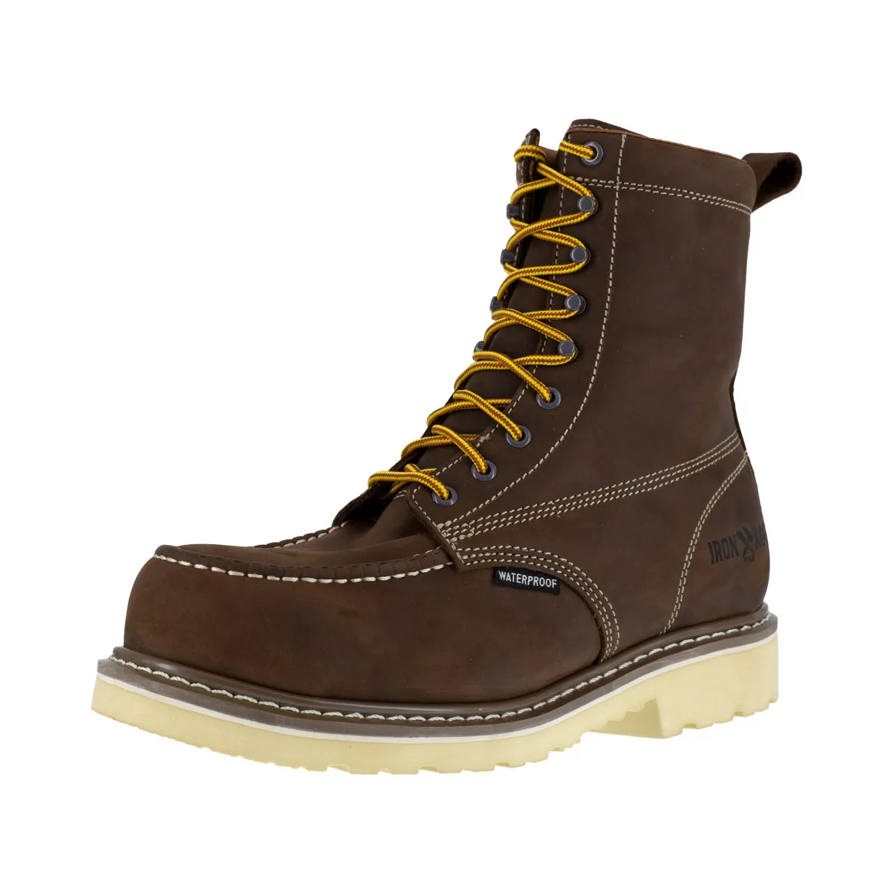 Iron Age Solidifier Men's 8" EH Comp Toe Waterproof Work Boot - IA5082