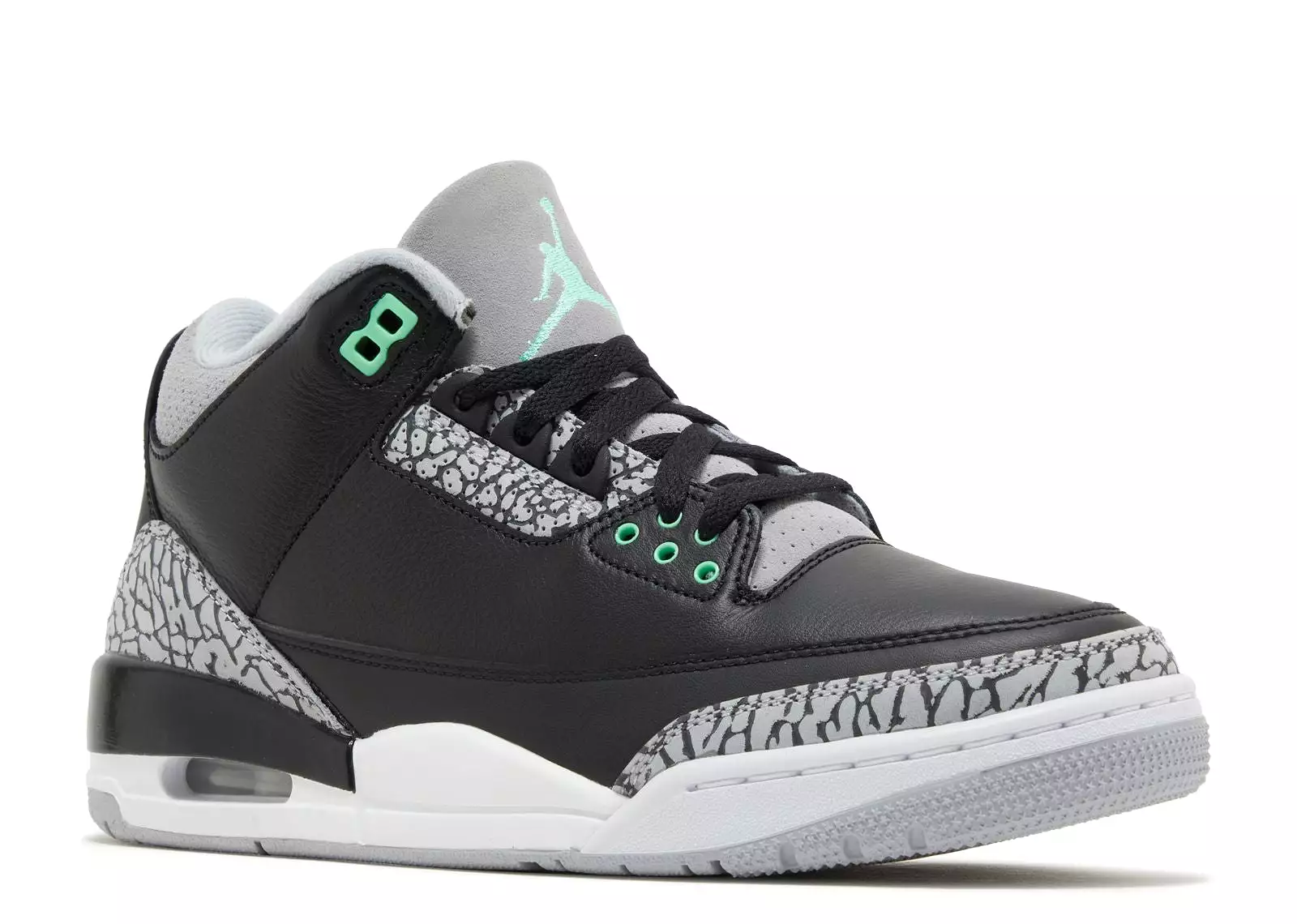 Jordan Retro 3’s Green Glow Men