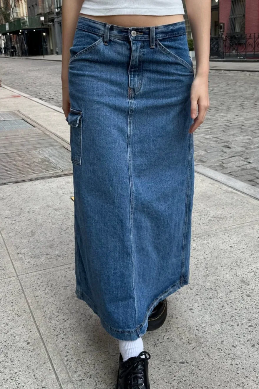 Kenzie 90's Denim Skirt