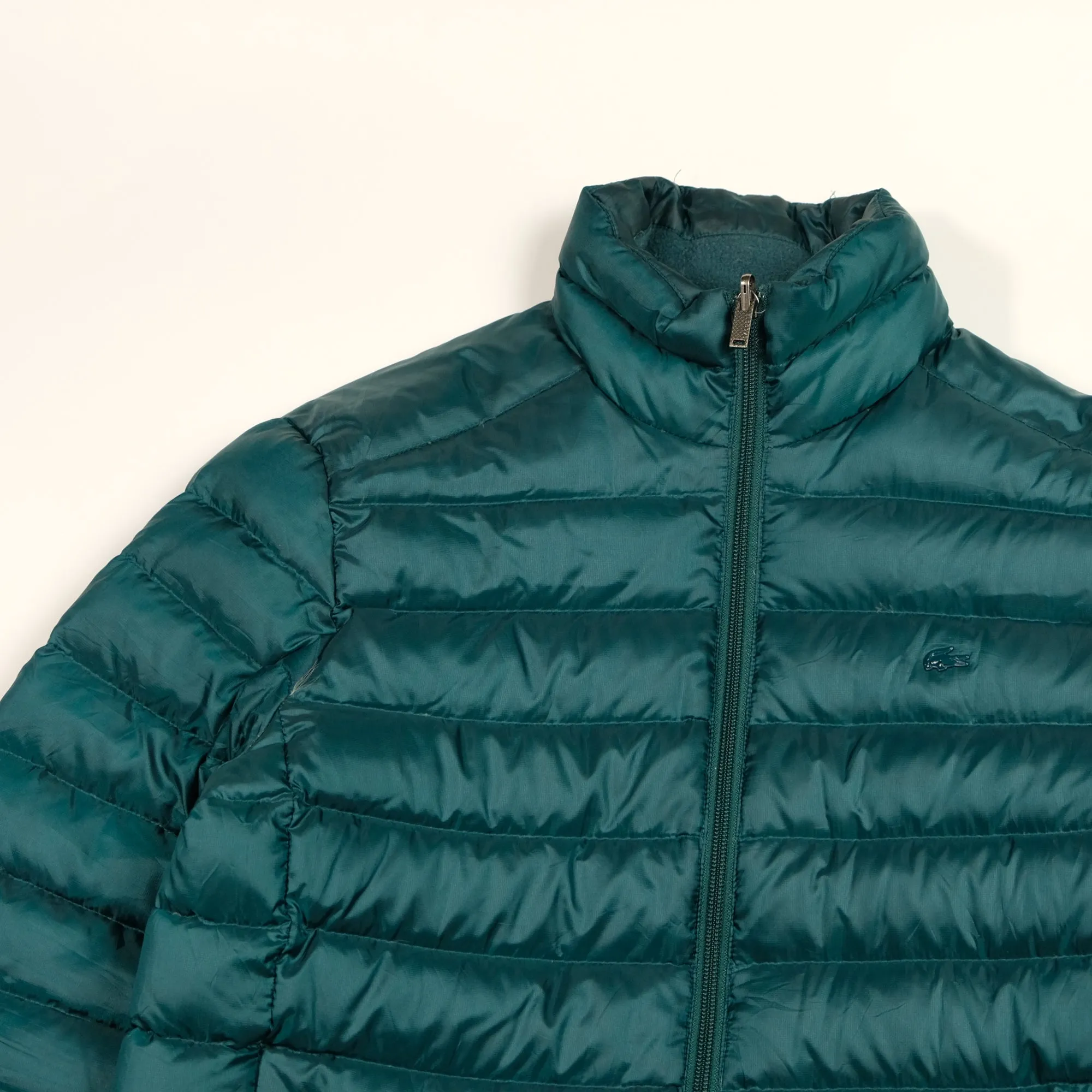 Lacoste Vintage 1990s/2000s Thin Puffer Jacket Medium