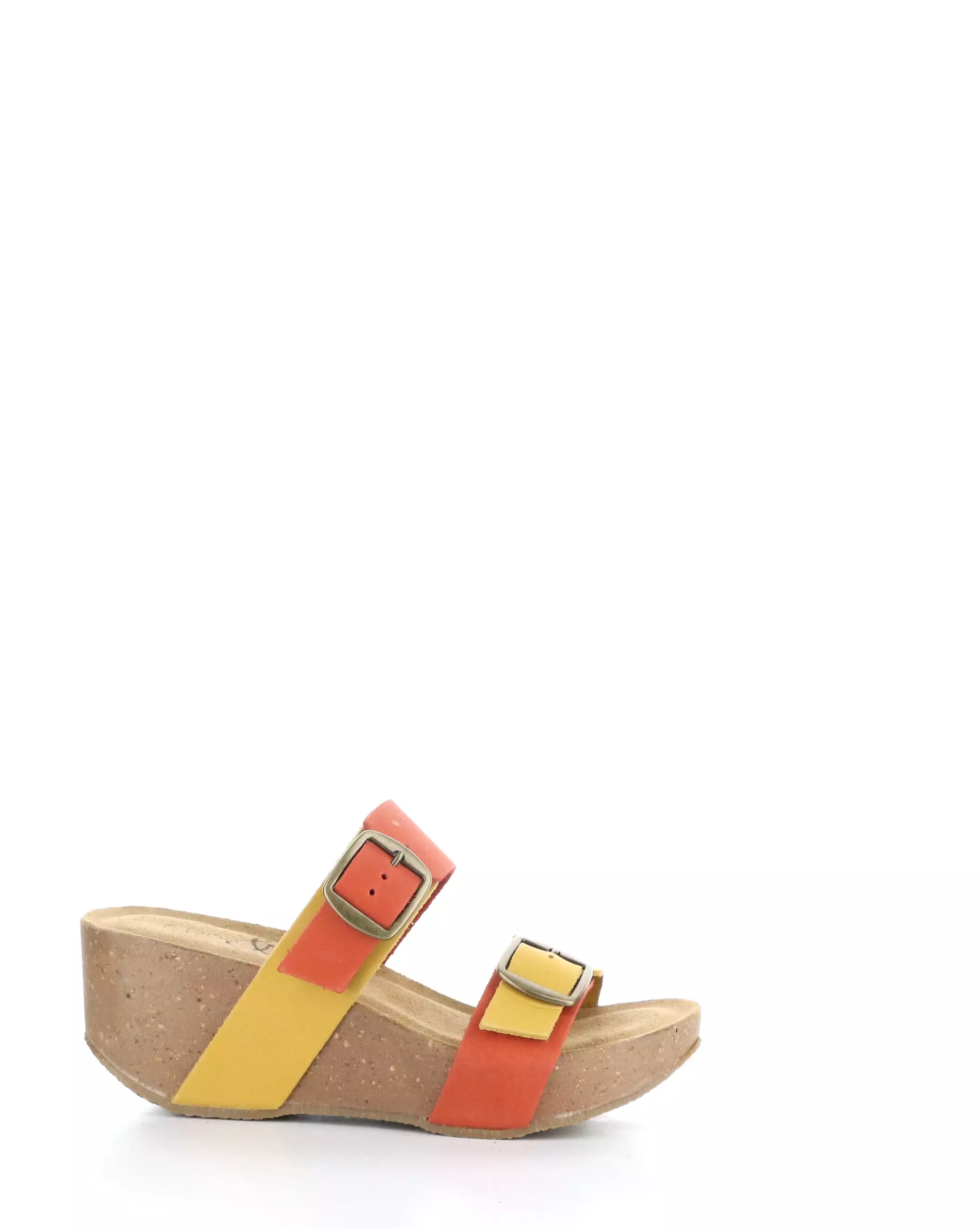 LAWT MANDARINO/YELLOW Wedge Sandals