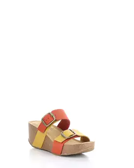 LAWT MANDARINO/YELLOW Wedge Sandals