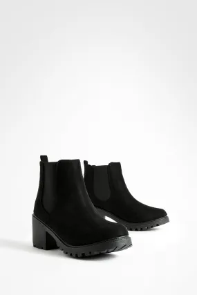 Lug Chunky Chelsea Boots