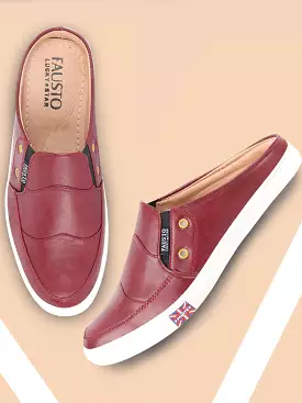 Men Cherry Casual Slip-On Shoes