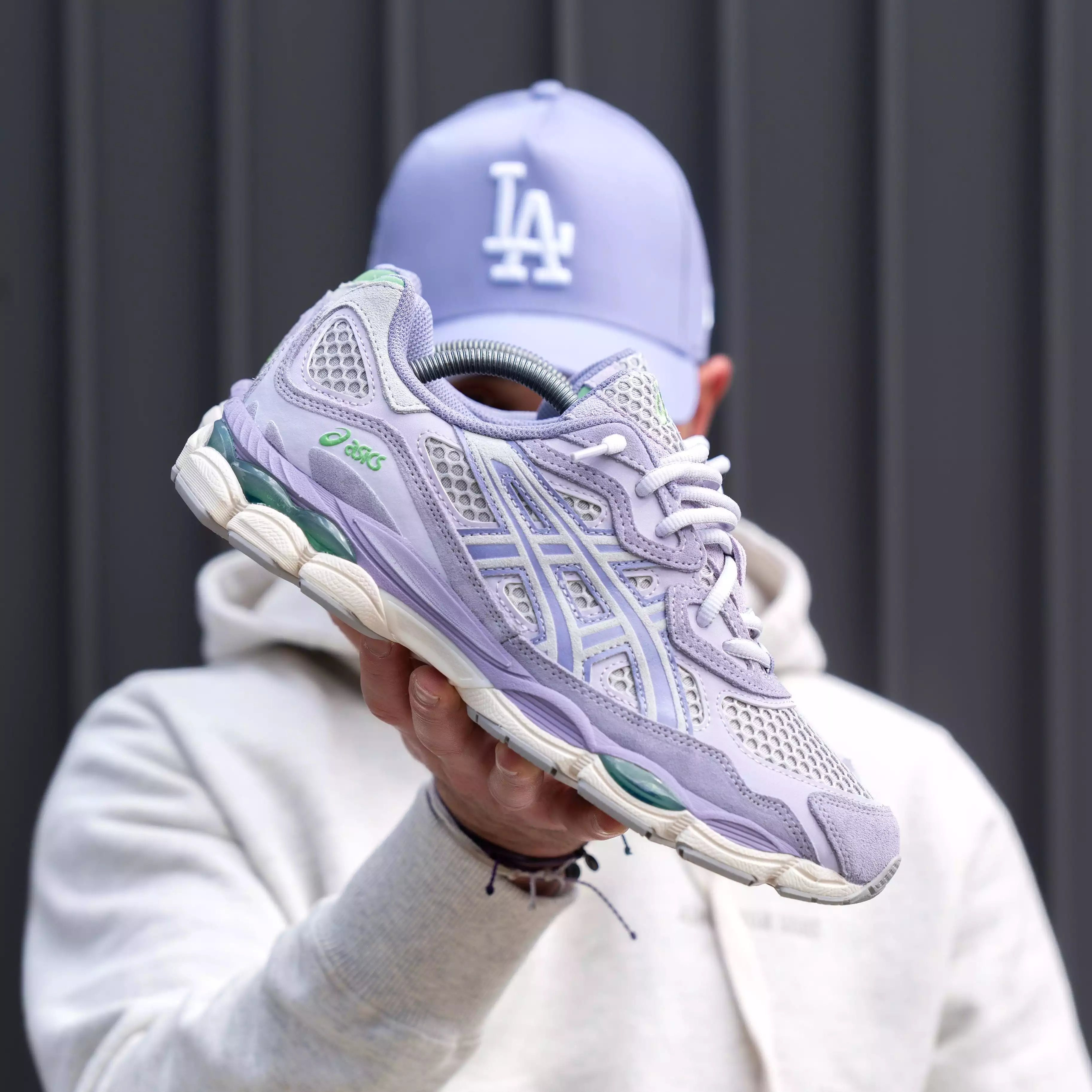 MENS ASICS | Gel- NYC  (Lavender/ Ash Rock)