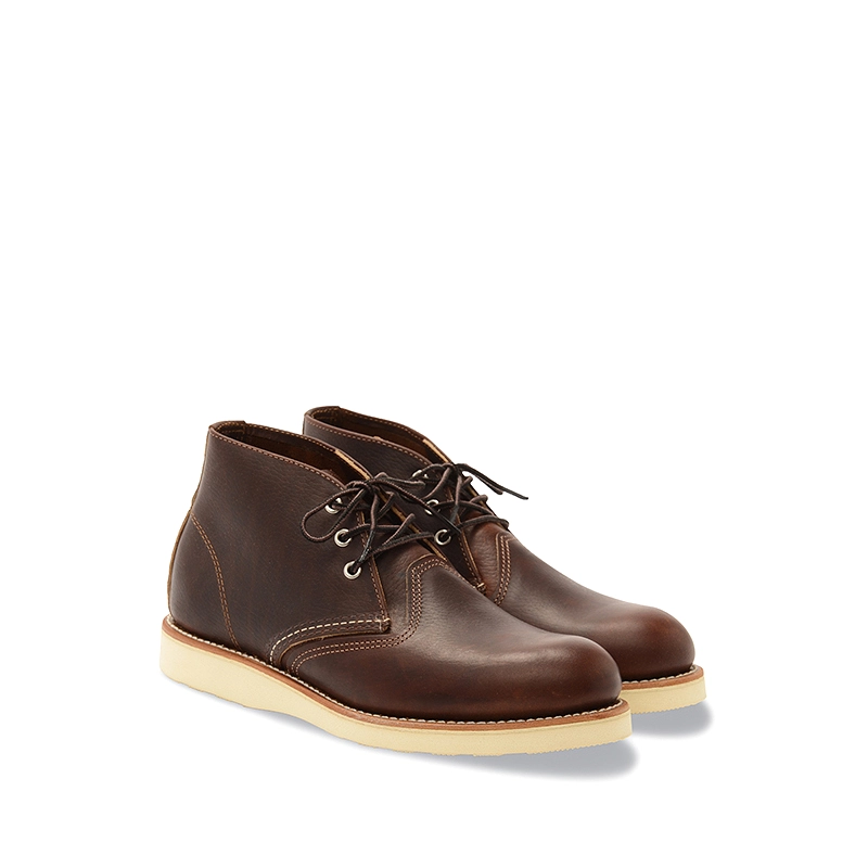 Men’s Leather Shoes for All Seasons, Brown Low-Top 