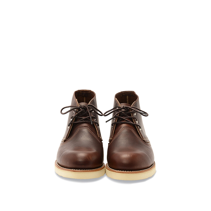 Men’s Leather Shoes for All Seasons, Brown Low-Top 