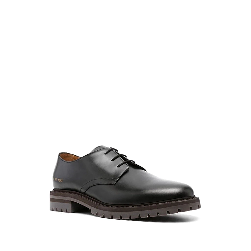 Men’s Leather Shoes for All Seasons,Black Low-Top 