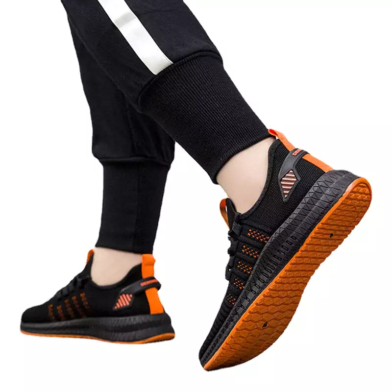 Men's Running Shoes Mesh Breathable Anti-slip Lightweight Sneakers Shockproof Casual Sport Shoes Outdoor Walking Jogging