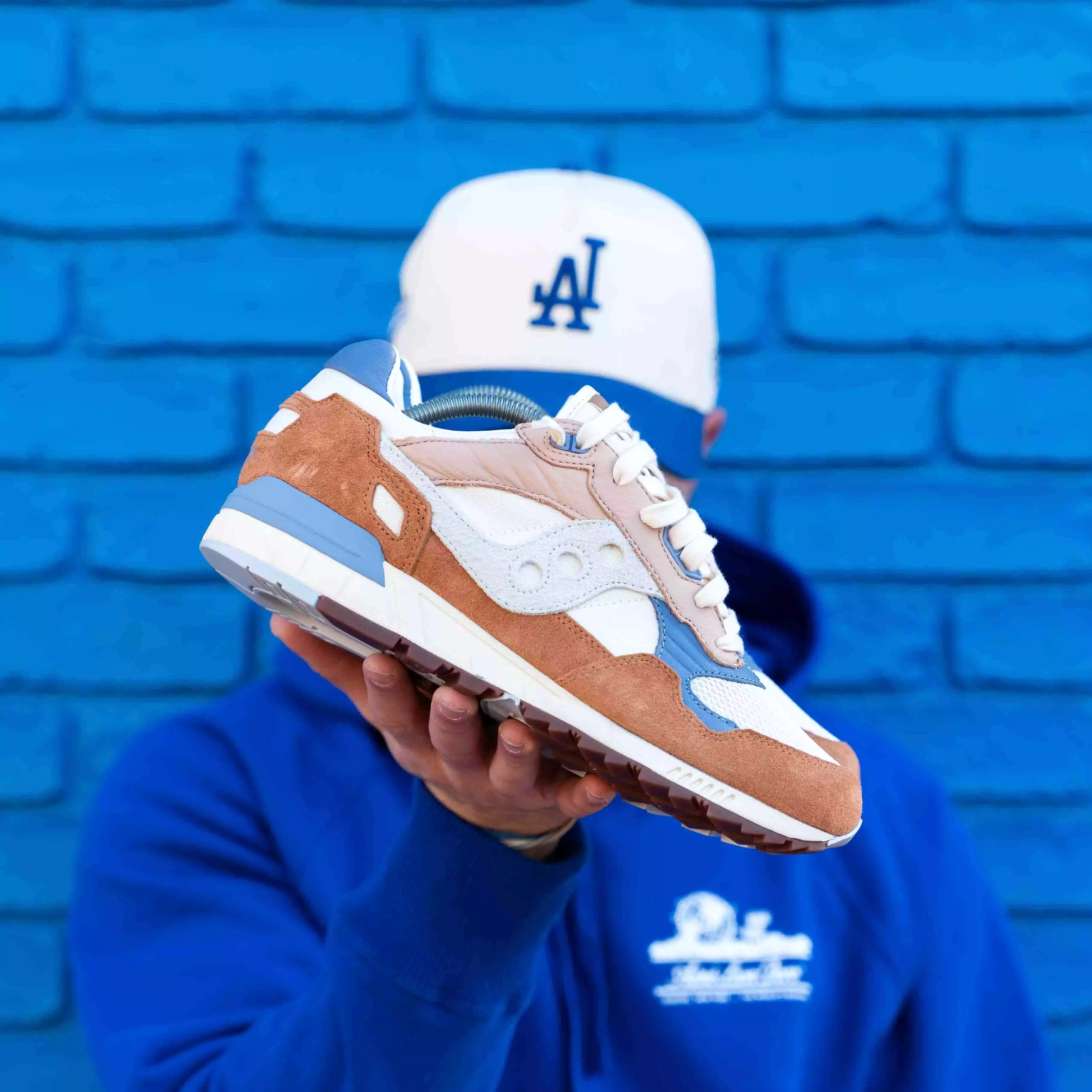 MENS Saucony | Shadow 5000 (BEIGE/RUST)