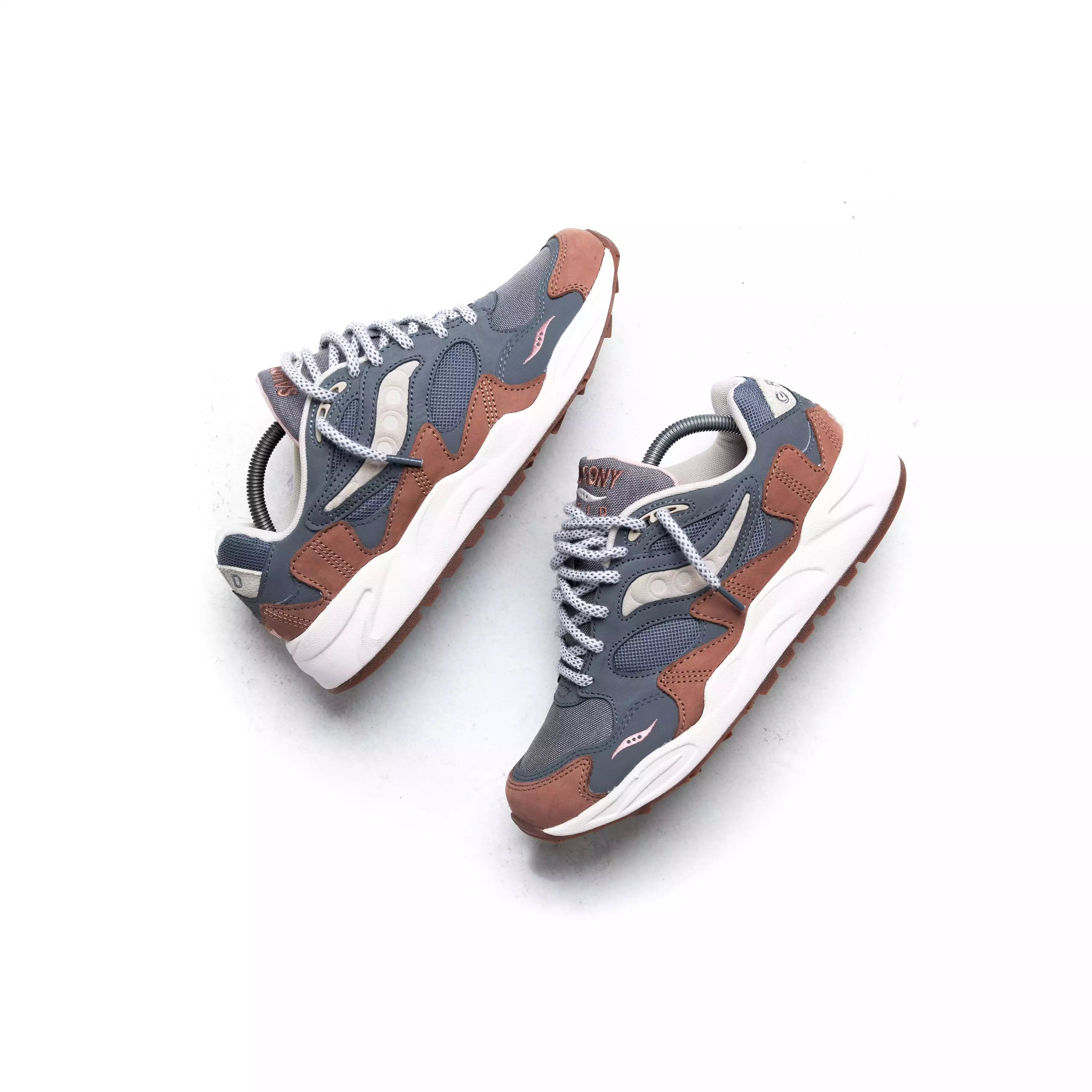 MENS Saucony |Grid Shadow 2  (Grey/Brown)