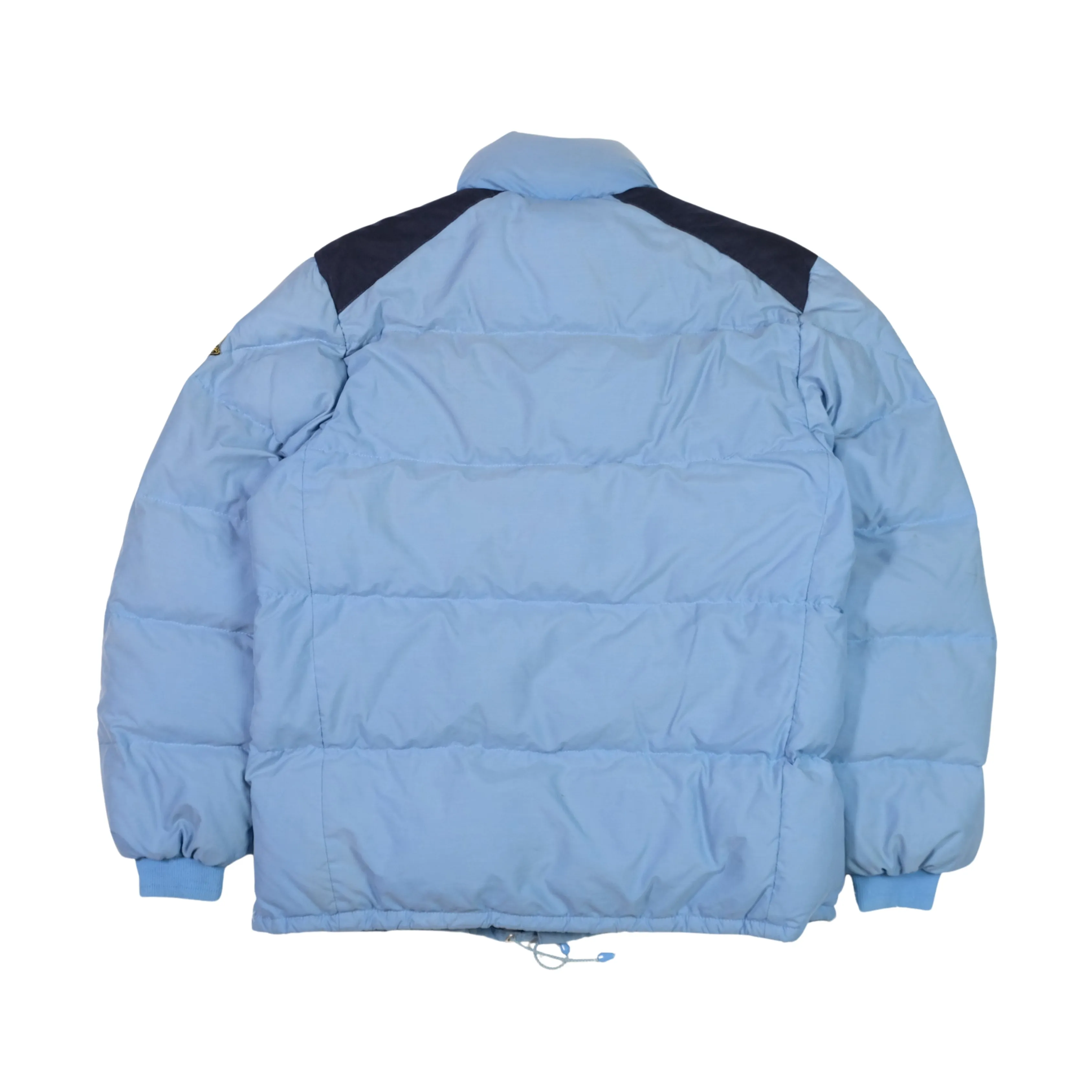 Moncler Asics Vintage 1980s Blue Puffer Jacket Large/XL